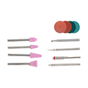 ACCESORIO MOTO TOOL JUEGO X 420 PIEZAS TOTAL (TOS23035)