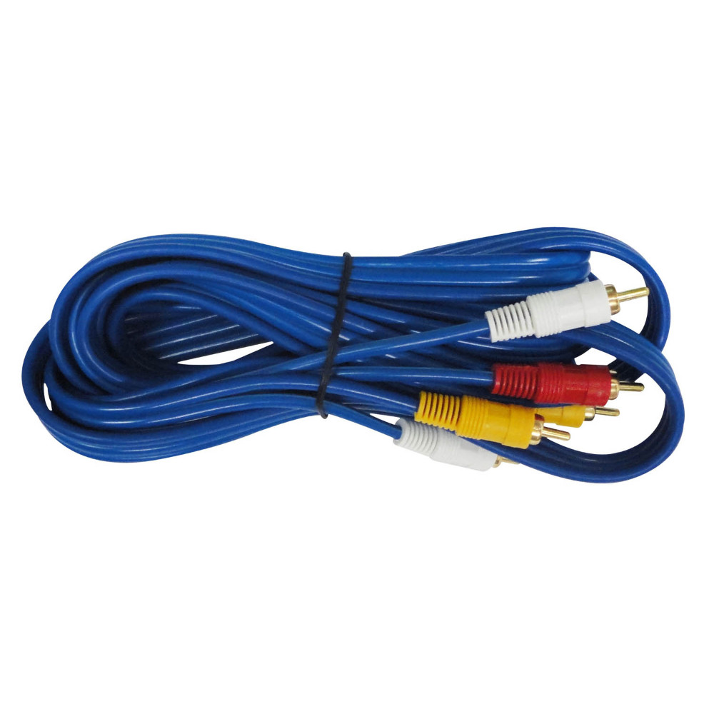 CABLE DVD 3X3 FINO  LARGO AZUL 3MTS (HT30279)
