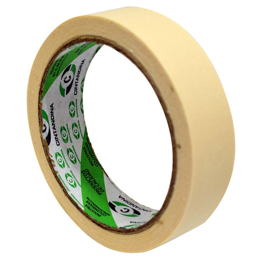 CINTA ENMASCARAR 1" X 20 MTS USO GENERAL CINTANDINA  (CE-014) 