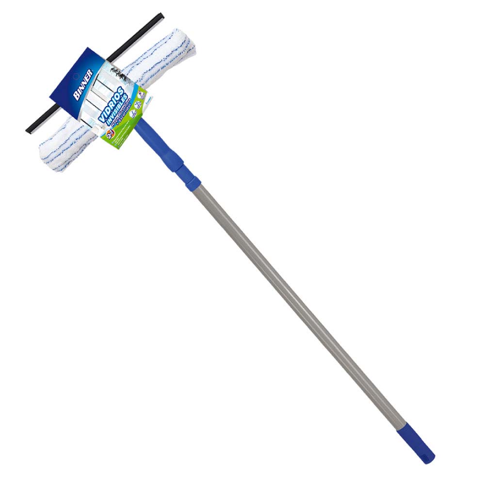 LIMPIAVIDRIOS 2 EN 1 MOPA MICROFIBRA (109588)