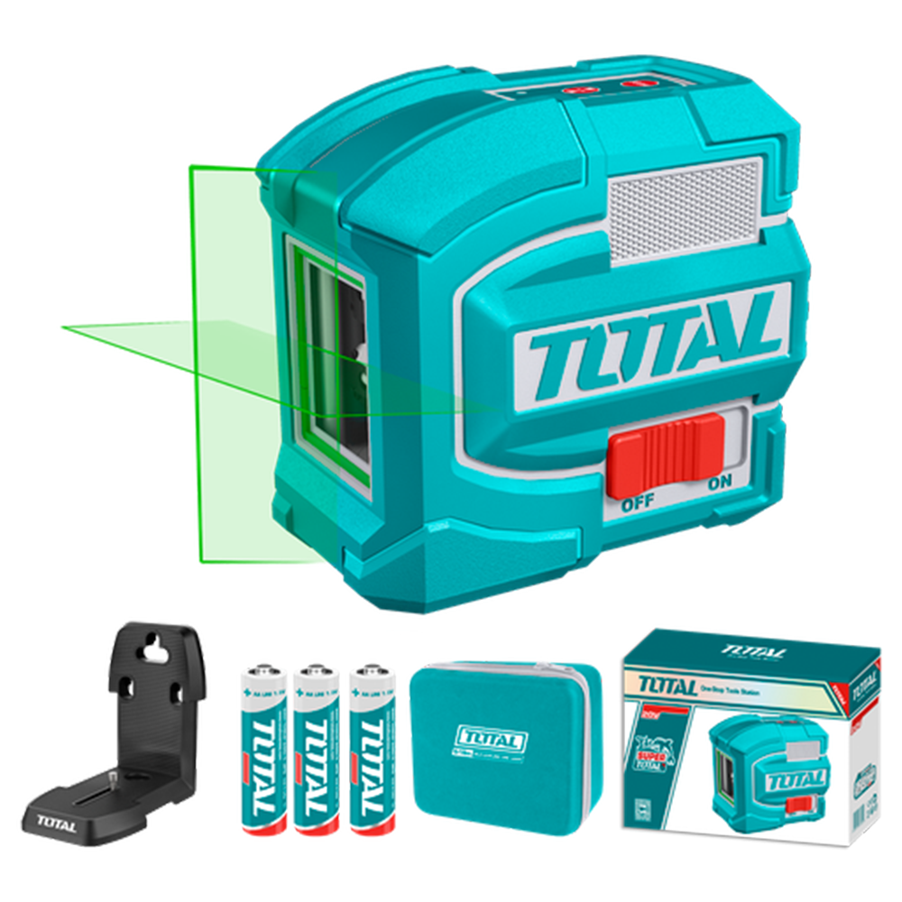 NIVEL LASER 0-35M  LUZ VERDE  INDUSTRIAL SUPER TOTAL (TLL156601)