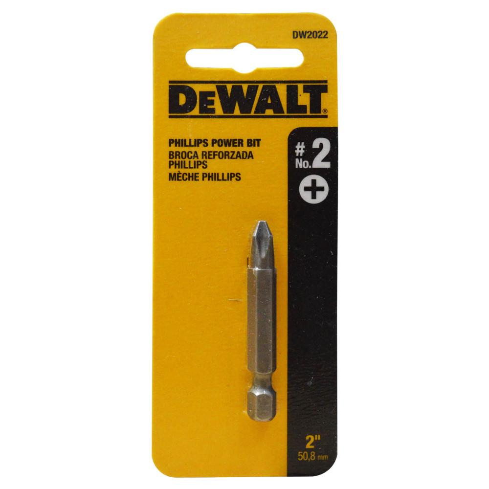 PUNTAS TALADRO DEWALT ESTRIA INDIVIDUAL  2 BLISTER (DW2022)