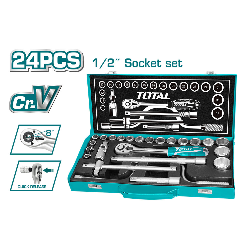 RACHE CON COPAS 1/2 X 24 PZS INDUSTRIAL TOTAL (THT141253)