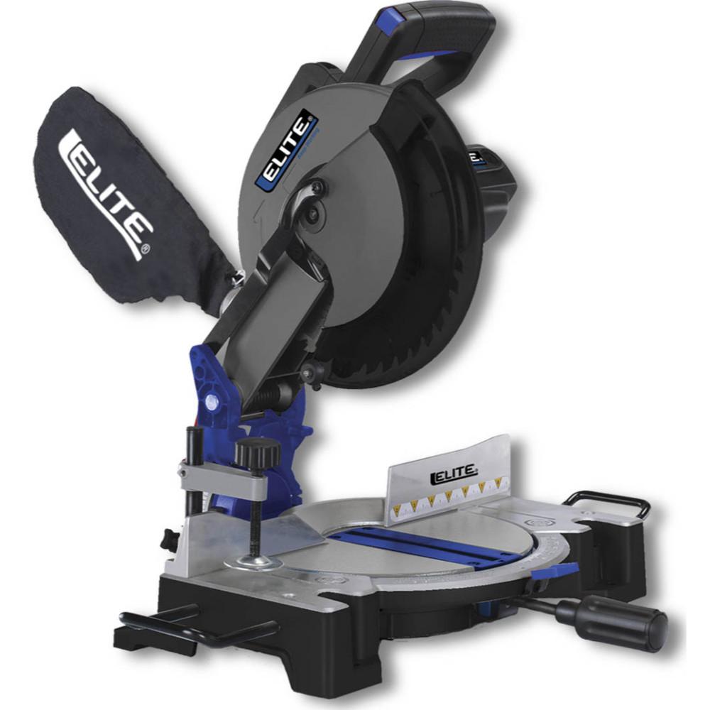 SIERRA ACOLILLADORA (INGLETEADORA) ELITE 10 1800W CON GUIA LASER  (MS1018)
