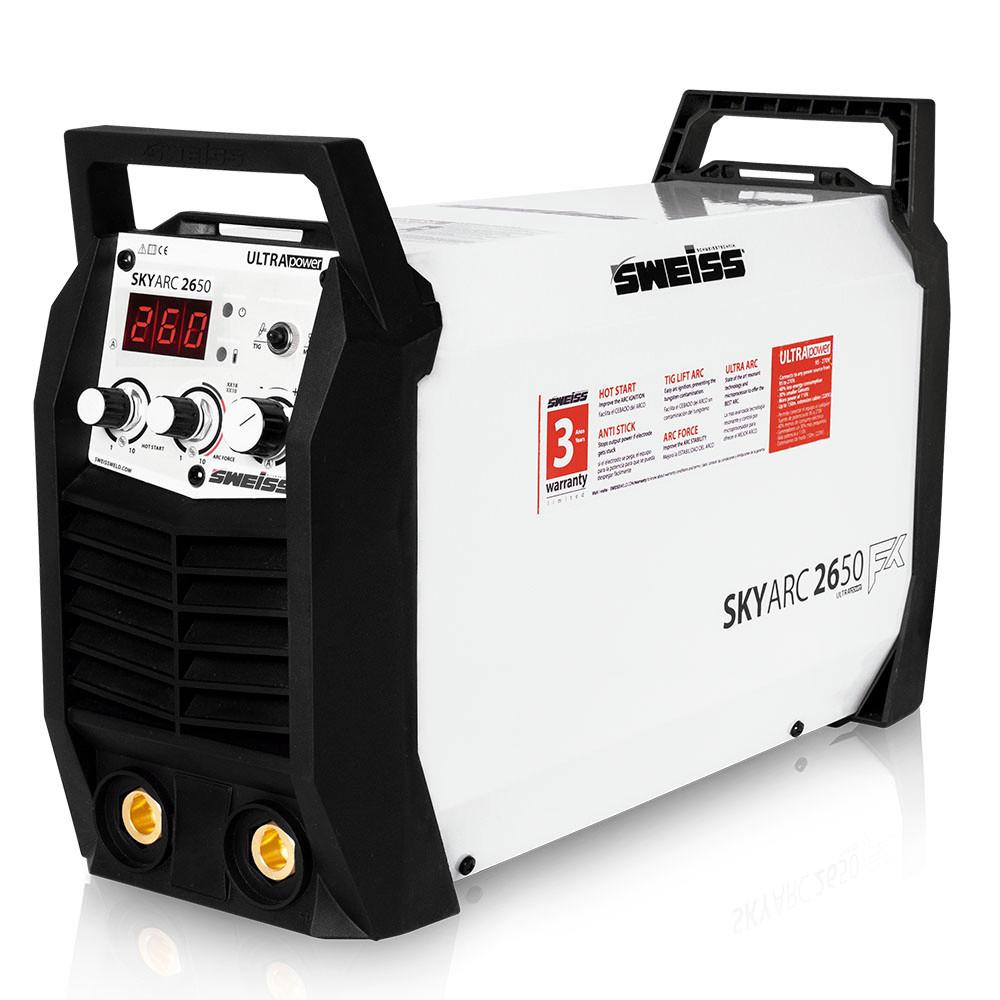 SOLDADOR INVERSOR TIG SWEISS 260A 110-220V (SWA2650)