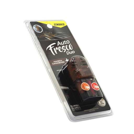 [18616] AMBIENT DUO AUTO FRESCO MAD/CUER 4.5 ML SIMONIZ (206750)