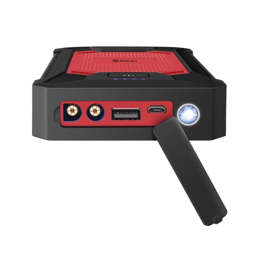 [16740] ARRANCADOR PARA AUTO COMPACTO POWER BANK Y LINTERNA LED (MOV-123)