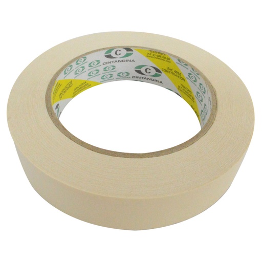 [6952] CINTA ENMASCARAR 3/4" X 40MTS PARA CONSTRUCCION CINTANDINA (CE-203)