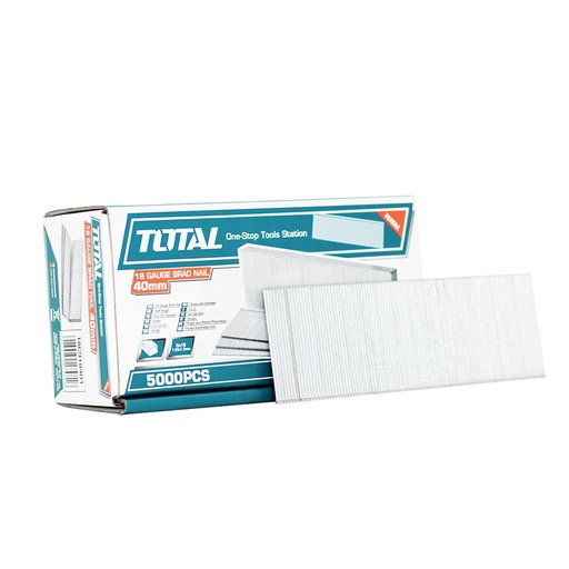 [17370] CLAVO 40MM PARA CLAVADORA NEUMATICA 5000 PZS TOTAL (TAC918401)