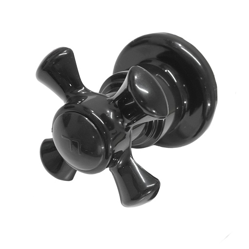 [20378] LINEA GRIVAL REGISTRO DUCHA BALTA CRUCETA NEGRO PQTE X 3 (414683331)