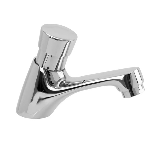 [11543] LLAVE LAVAMANOS PUSH CROMADA EN CAJA (HT80335)