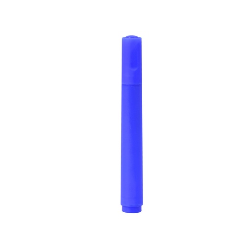 [18699] MARCADOR AH ROYAL PERMANENTE BISELADO AZUL (CAJA X 10)