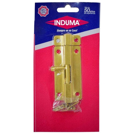 [9527] PASADOR COBRE INDUMA 4 C.18 (LATONADO)(T1502-0084)