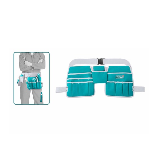 [16568] PORTA HERRAMIENTA DE 14 BOLSILLOS CAPACIDAD MAXIMA 10KG TOTAL  (THT16P2031)