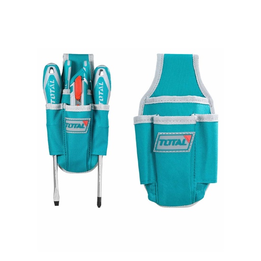 [16566] PORTA HERRAMIENTA DE 4 BOLSILLOS CAPACIDAD MAXIMA 5KG TOTAL  (THT16P4011)