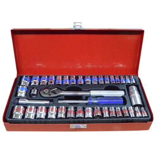 [7326] RACHE CON COPAS 3/8 X 40 C/V ZHONGXIN TOOLS C/METALICA (HT30363)