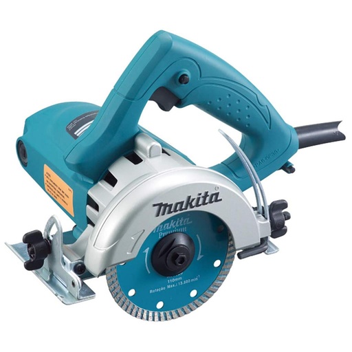 [13300] SIERRA CIRCULAR CORTADORA DE CERAMICA MAKITA 4 3/8 INDUSTRIAL (4100NH2X) + DISCO 4 3/8
