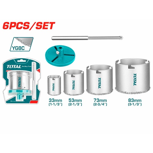 [17420] SIERRA COPA DIAMANTADA JUEGO X6PCS TOTAL (TAC44061)