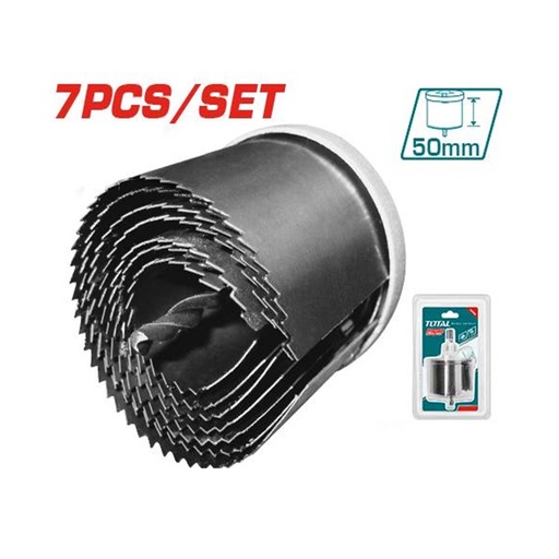 [15161] SIERRA COPA PARA MADERA JUEGO X 7 PIEZAS SUPER SELECT TOTAL (TACSH3071)