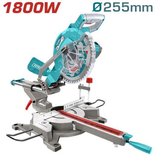 [17362] SIERRA INGLETEADORA  TELESCOPICA 10"  1800W  INDUSTRIAL TOTAL ( UTS421825517 )