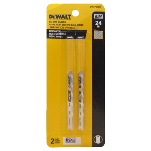 [10199] SIERRA PARA CALADORA METAL DEWALT X 2 (24TPI (DW3726H2)