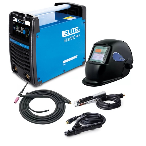 [11439] SOLDADOR ELITE ARC 160 110/220  TIG INCLUYE ANTORCHA Y CARETA INTELIGENTE  (KITSI7160XP)