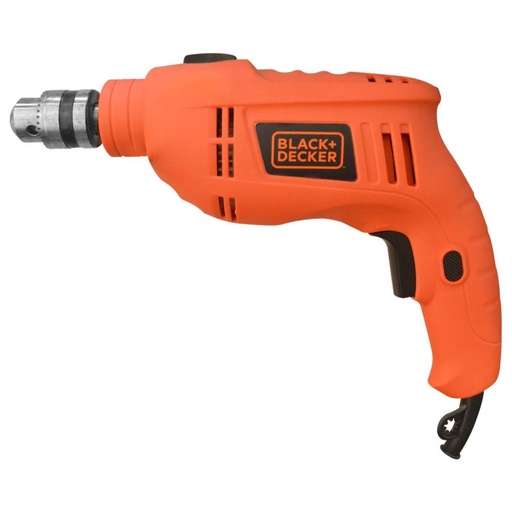 [5838] TALADRO BLACK & DECKER 3/8 550W 1 VEL (TB550-B3) T-LIVIANO SIN ESTUCHE