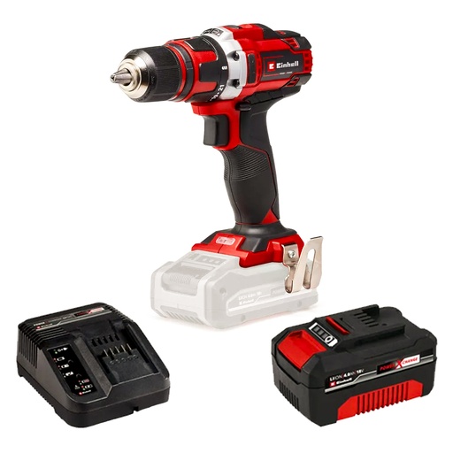[20891] TALADRO INALAMBRICO DE ROTACION 1/2 INCLUYE 1 BATERIA 18V 2.5 AH Y CARGADOR EINHELL (TE-CD 18/40 LI)(4513925)