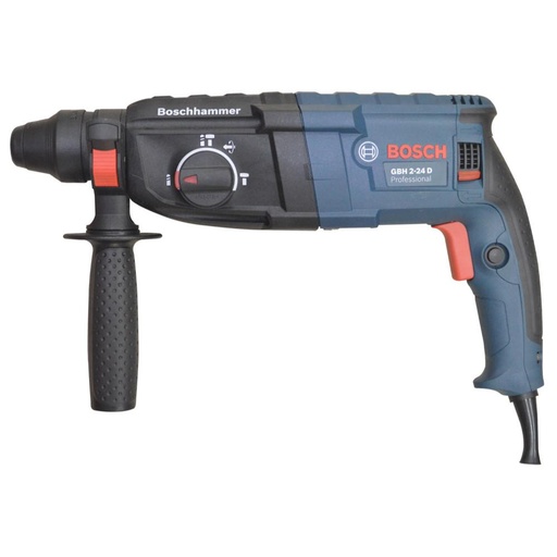 [9002] TALADRO ROTOMARTILLO BOSCH 820W SDS PLUS GBH2-24 (06112A00G0000)