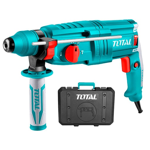 [15102] TALADRO ROTOMARTILLO SDS PLUS 800W 2.5 JOULES 110-120V INCLUYE (3) BROCAS (2) CINCELES TOTAL (UTH308268)