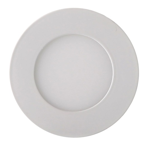 [8383D] PANEL LED 3W REDONDO INCRUSTAR LUZ DIA (6400K) (24014)